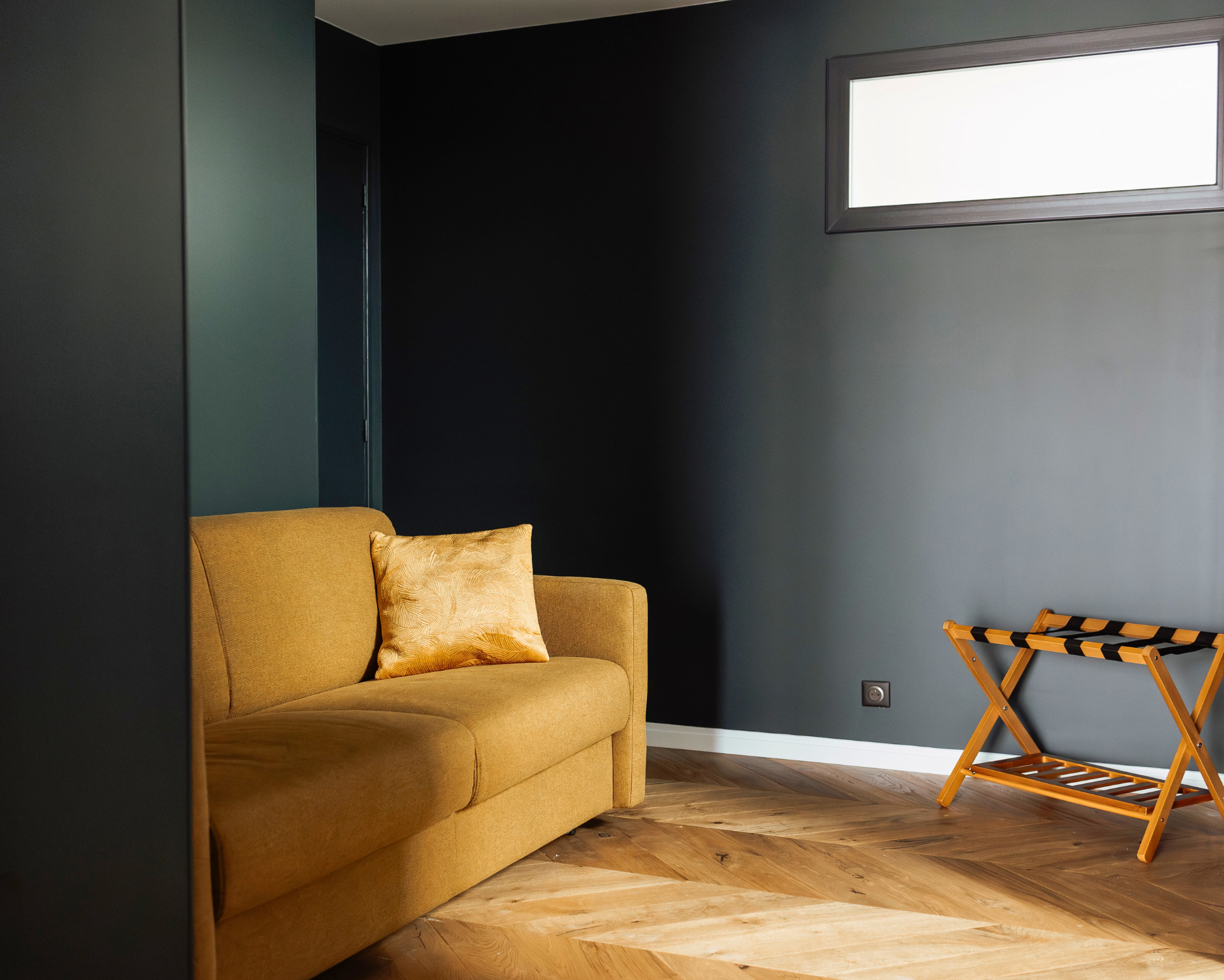 lit convertible chambre Les champs saint martin