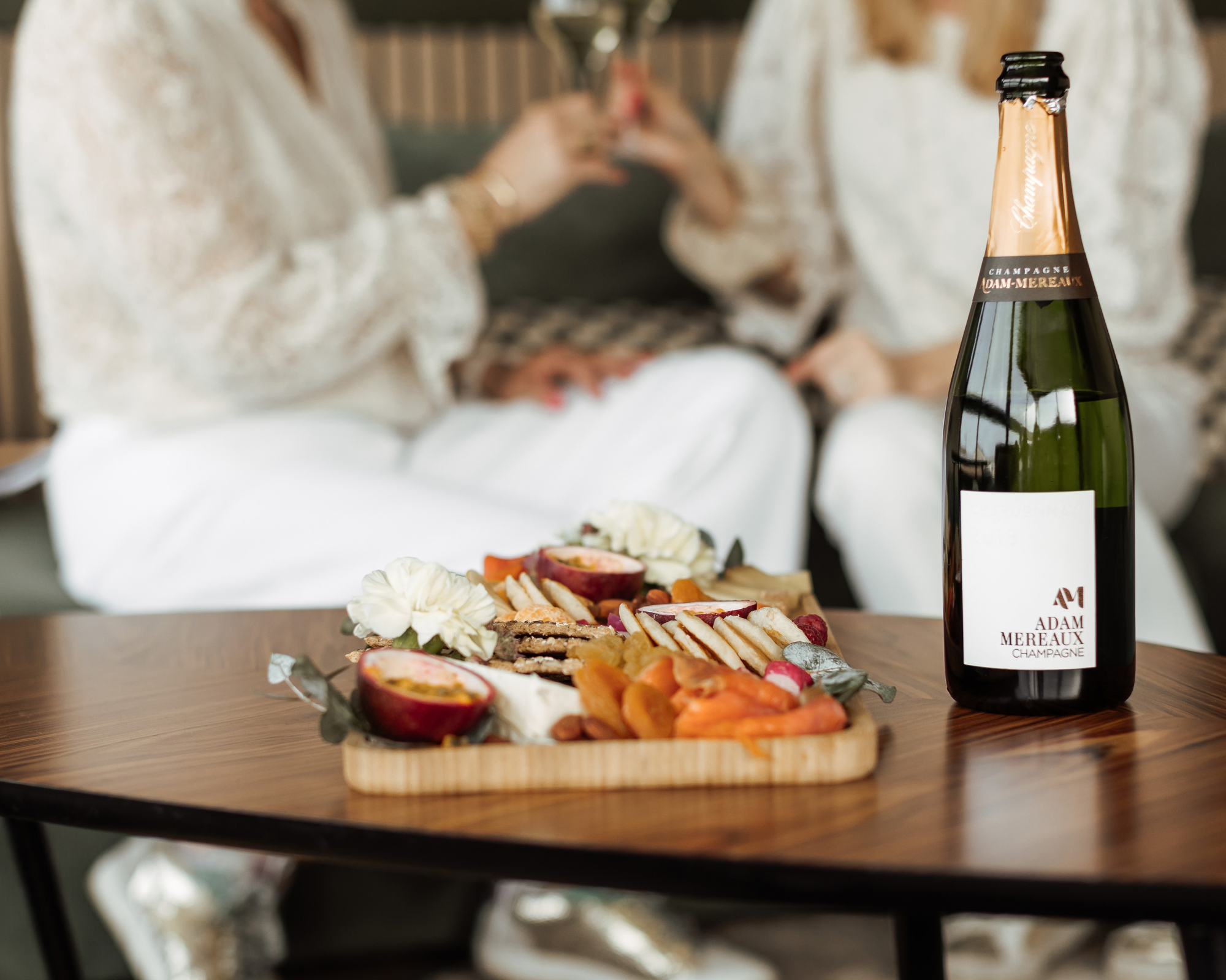 Repas sur mesure et champagne local